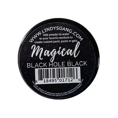 Lindy's Stamp Gang -Magicals Individual Jar «Black Hole Black» 0.25 oz